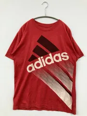 adidas Tシャツ/カットソー S レッド