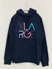 XLARGE パーカー SMALL ネイビー