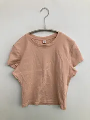 UNIQLO Tシャツ/カットソー S ベージュ
