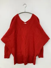 AZUL by MOUSSY ニット/セーター M レッド