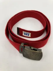 Lee ベルト レッド
