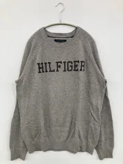 TOMMY HILFIGER ニット/セーター L グレー