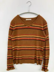 E hyphen world gallery peace ニット/セーター F ブラウン