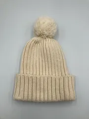 ニットキャップ/ビーニー アイボリー