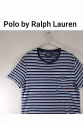 POLO Tシャツ/カットソー M ブルー
