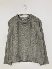 SPINNS ニット/セーター F グレー