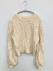 ZARA ニット/セーター M アイボリー