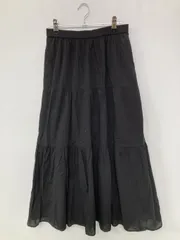 UNIQLO ロングスカート M ブラック