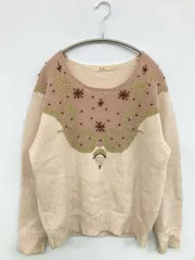 dazzlin ニット/セーター F ベージュ