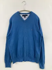 TOMMY HILFIGER ニット/セーター M ブルー