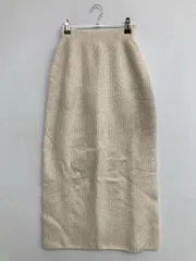 UNIQLO ロングスカート S アイボリー