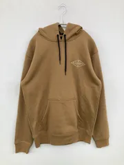 BILLABONG パーカー L ブラウン 裏起毛 前面プリント バックプリント ブランドロゴ プルオーバー 長袖