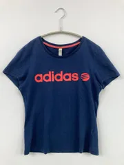 adidas Tシャツ/カットソー M ネイビー