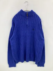 CHAPS ニット/セーター L ブルー