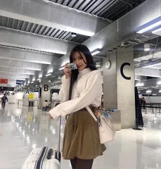 ZARA ニット/セーター S アイボリー