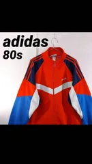 adidas ジャージ/トラックジャケット レッド