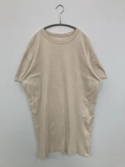 UNIQLO U Tシャツ/カットソー L ベージュ