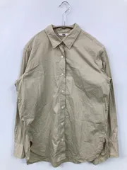 UNIQLO シャツ/ブラウス M ベージュ
