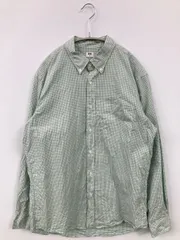 UNIQLO シャツ/ブラウス M ライトグリーン