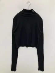 NICE CLAUP ニット/セーター F ブラック
