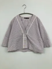 ZARA カーディガン/ボレロ EUR XS パープル
