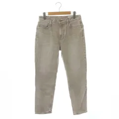 アッパーハイツ upper hights THE NINETY′S ナインティーズ デニムパンツ ジーンズ ジッパーフライ テーパード 24 グレーベージュ /MI ■OS