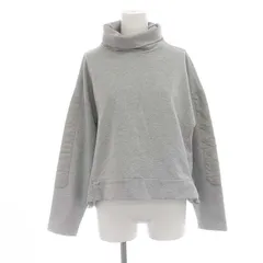 アディダス adidas カットソー タートルネック 長袖 切替 S グレー /DF ■OS