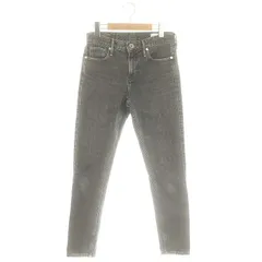 アッパーハイツ upper hights THE STELLA デニムパンツ ジーンズ スキニー ジッパーフライ 23 ダークグレー /DO ■OS