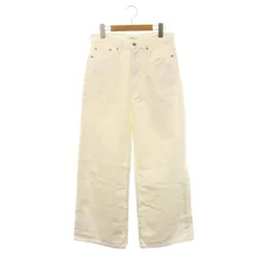 ジャーナルスタンダード JOURNAL STANDARD 24SS 12.5ozルーズデニムパンツ ジーンズ ワイド ジッパーフライ 36 オフホワイト /DO ■OS