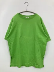 LOWRYS FARM Tシャツ/カットソー F ライトグリーン 無地 クルーネック(丸首) 半袖 ミドル丈