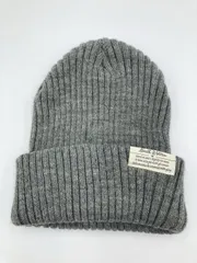 ニットキャップ/ビーニー フリーサイズ グレー