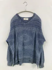 AZUL by MOUSSY ニット/セーター FREE ブルー