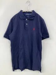 Polo Ralph Lauren ポロシャツ L ネイビー 無地 ワンポイント 半袖