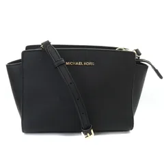 イルビゾンテ IL BISONTE クロスボディバッグ ショルダーバッグ ロゴ レザー 黒 411310