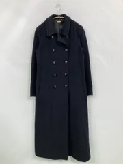 JAYRO チェスターコート ブラック ウール・ニット 無地 ロング丈 フードなし