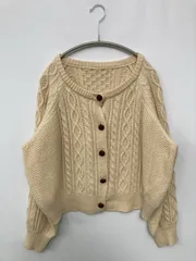 titivate カーディガン/ボレロ F アイボリー 無地 ショート丈 長袖