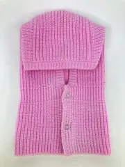 ネックウォーマー/スヌード ピンク 無地