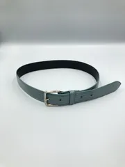 ベルト ブルー 合成皮革/人工皮革