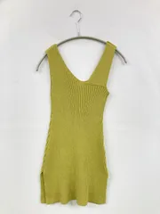 EMODA タンクトップ F ライトグリーン 無地 カップなし