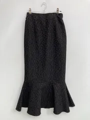 Treat Urself ロングスカート ブラック