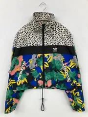 adidas ナイロンジャケット M その他 ブランドロゴ その他総柄 花柄・ボタニカル柄 フードなし