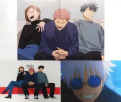 【中古】グッズセット 集合 クリアファイル2種＆A3ポスター 「呪術廻戦」 Men’s NONNO(メンズノンノ) 2023年10月号 呪術廻戦特別版付録