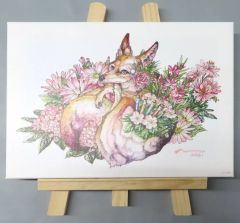 [중고] 캔버스 보드 · 캔버스 아트 하카이 코요 캔버스 아트 [가상 유튜버 홀로 라이브 holoAnimArt vol.2]
