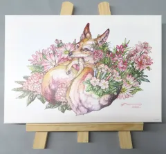 【中古】キャンバスボード・キャンバスアート 博衣こより キャンバスアート 「バーチャルYouTuber ホロライブ holoAnimArt vol.2」