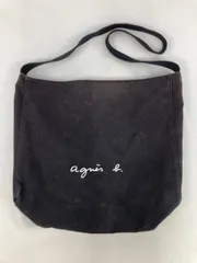 agnes b. ショルダーバッグ ブラック
