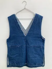 LOWRYS FARM ベスト F ブルー 無地