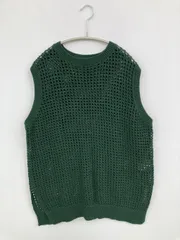 LOWRYS FARM ベスト F グリーン 無地