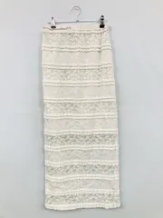 SPRAY PREMIUM ロングスカート F アイボリー