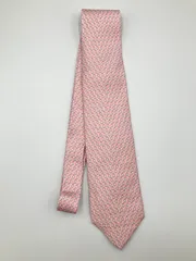 BVLGARI ネクタイ ピンク その他総柄