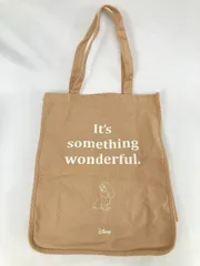 Disney トートバッグ ベージュ